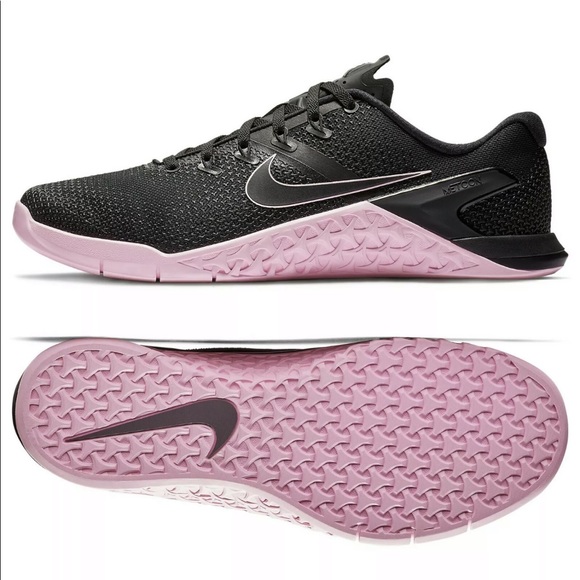 Nike Shoes | Nike Metcon 4 Black Pink Foam Mens Training Shoe | Poshmark